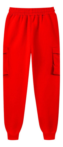 Pantalones A La Moda Para Mujer Con Cordones Y Bolsillos