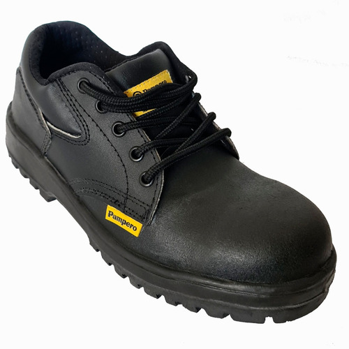 Zapato De Seguridad De Cuero Pampero C/ Puntera Acero 649