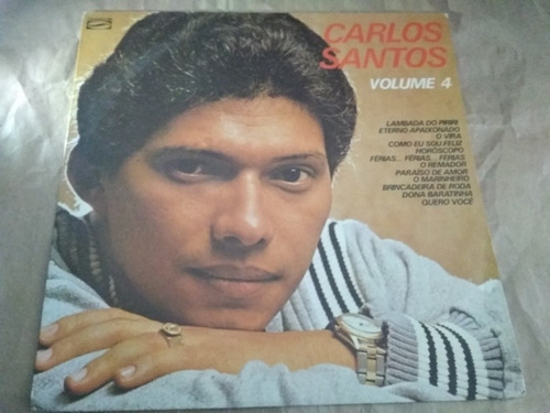 Lp Carlos Santos Vol 4 / 1982