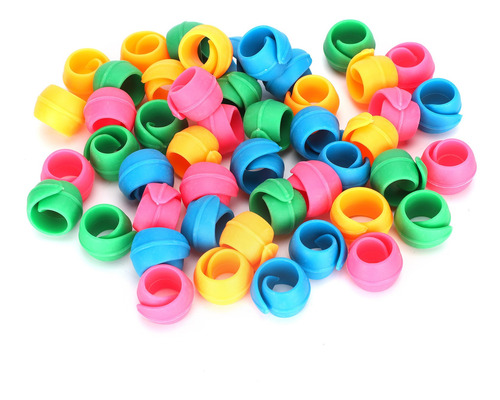48 Bobinas De Hilo De Silicona Saver Huggers Bobbin Holder O