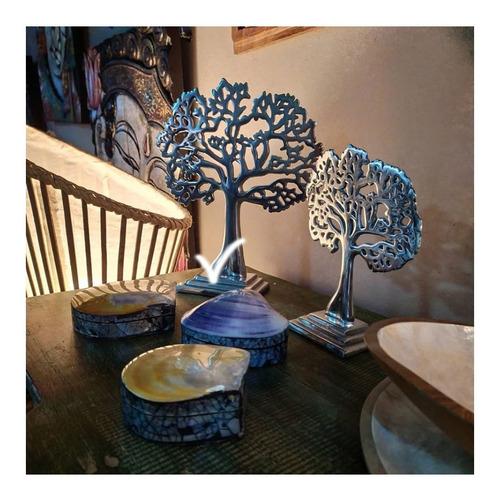 Imagen 2 de 2 de Árbol De La Vida - Peltre - 23cm