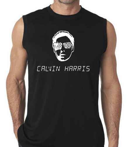 Remera Calvin Harris Musculosa 100% Algodón Calidad Premium