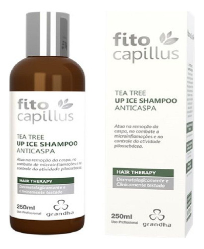 Shampoo Anticaspa Grandha Tea Tree 250ml Resultado Imediato