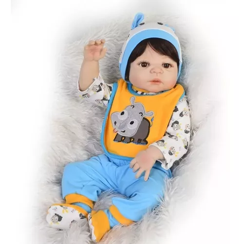 Roupa Bebê Reborn Menino Modelo Niko - 45 á 48 cm - Dinda Reborn.  Trabalhando em prol de realizar sonhos. Entrega Garantida, Menores Preços