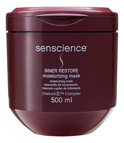 Mascara Hidratação Tratamento Inner Restore Senscience 500ml