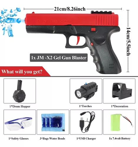 Pistola De Bola De Gel Que Crece En El Agua 1Und