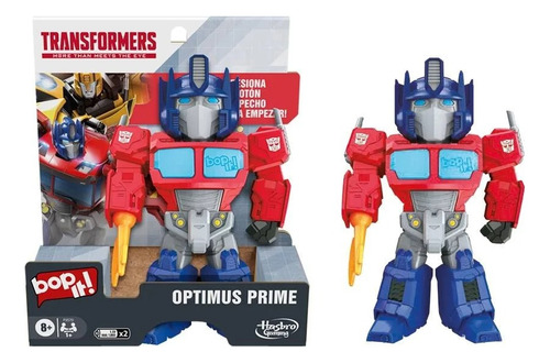 Bop It Optimus Prime Juego De Mesa Hasbro Gaming Transformer