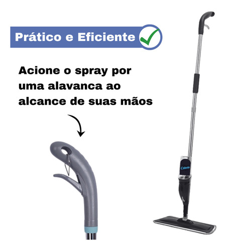 Mop Powermaid Mop Spray Rodo Mágico Branco