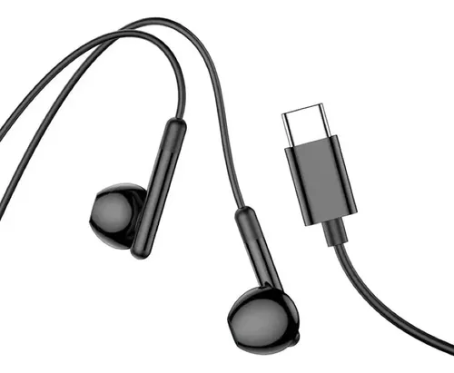 Hoco M93 Earphones Joy C/mic Usb-c Black | Cuotas sin interés