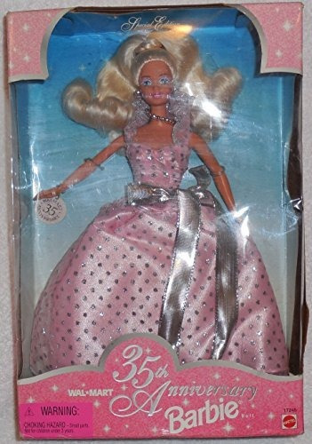 35 Aniversario De Barbie Doll Edicion Especial De 1997 Walma