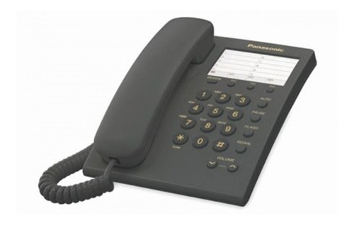 Teléfono Analógico Panasonic Kx-ts550meb 1 Línea Negro