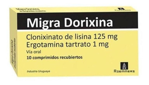 Migra Dorixina 10 Comprimidos