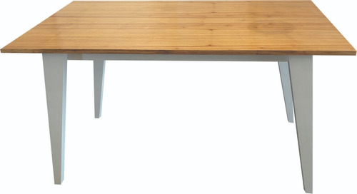 Mesa Comedor 160 Escandinava Nordica Madera Laqueada Paraiso