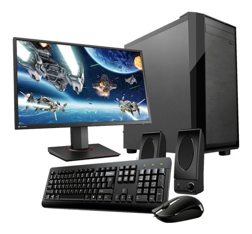 Imagen 1 de 3 de Pc Computadora Escritorio I7 10700 16gb Ssd 480gb Monitor 22