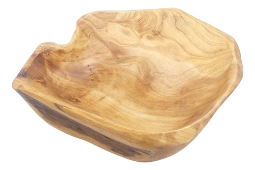 ~ Cuenco De Madera For Servir Ensalada De Frutas M7 Root