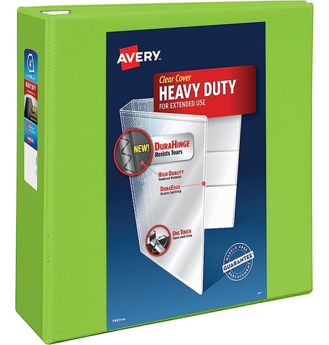 ~? Avery Heavy Duty View 3 Ring Binder, 4  One Touch Ezd Rin