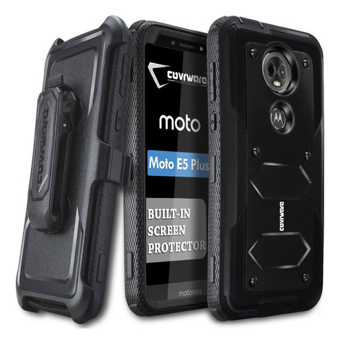 Funda Para Moto E5 Plus G7 Supra Power Protector Pantalla