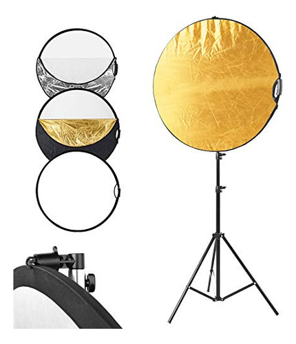 Selens Kit De Soporte De Reflector Para Fotografía De 24 Pul