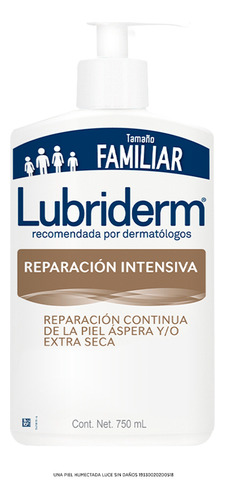 Crema Corporal LUBRIDERM® Reparación Intensiva 750 ml