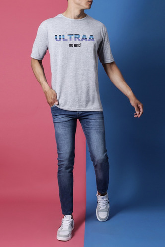 Imagen 4 de 7 de Remera Estampada Ultraa Hombre No End 37893