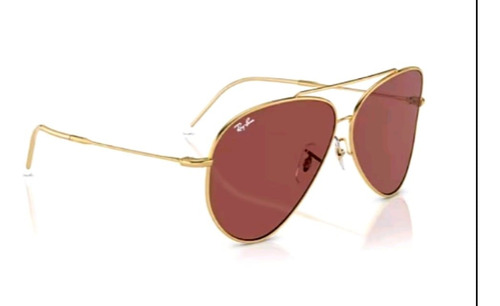 Ray-ban Sol Aviator Reverse 0rbr0101s Metal 62