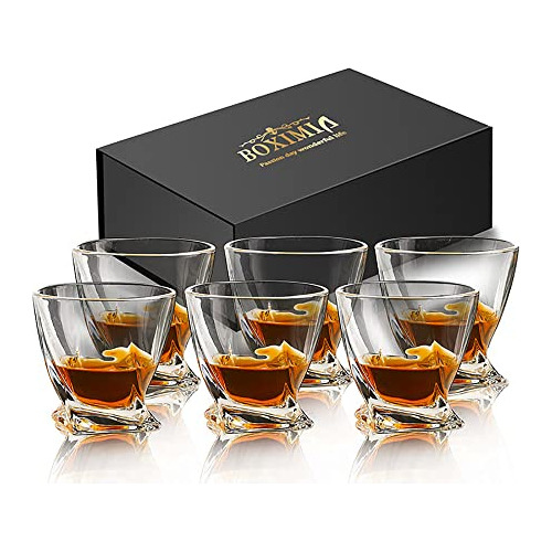 Juego De Decantador De Whisky Con 6 Vasos De Cristal, Juego 