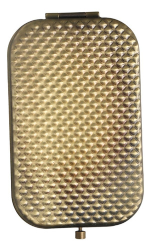 Espejo De Maquillaje Clásico Portátil Mini Espejo De Metal P