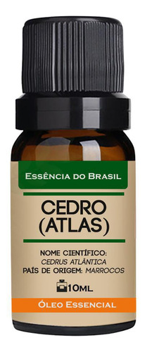 Óleo Essencial De Cedro Atlas 10ml - Puro E Natural