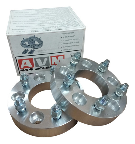 Kit 4 Separador Rueda Ssangyong Actyon, Kyron 5x130 En 30mm
