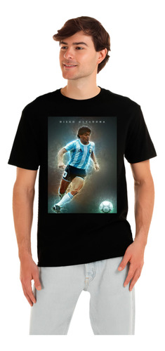 Playeras Maradona Mano Dios Futbol Diseño 64 Playeras Beloma