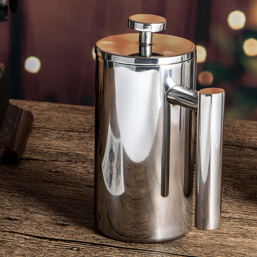 Jarra De Café De Acero Inoxidable 350ml/800ml/1000ml, Prensa