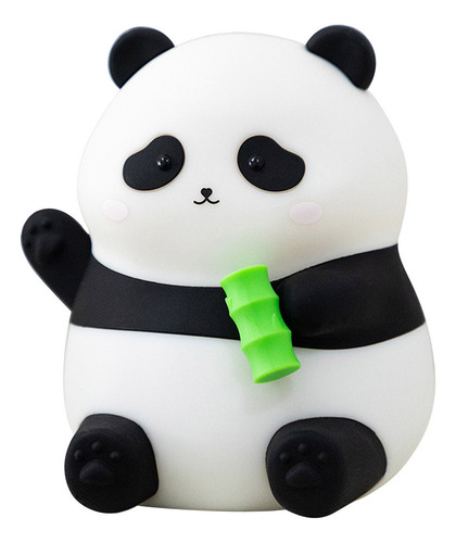 Y Lámpara De Gel De Sílice Cute Pandas Night Light Pat