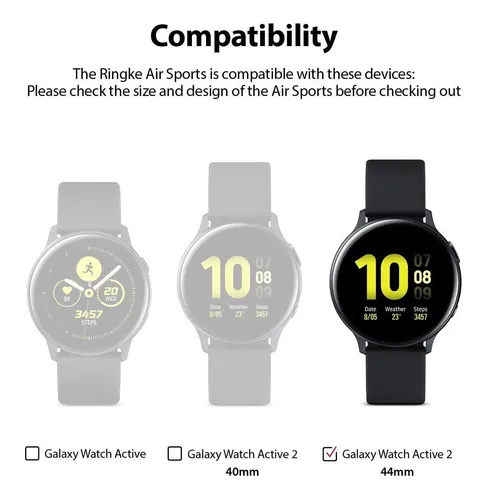 Funda Ringke Air Sport Galaxy Watch Active 2 44mm Matte