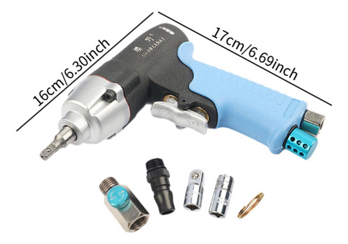 Mini Llave De Impacto De 12 000 Rpm, Llave Neumática De