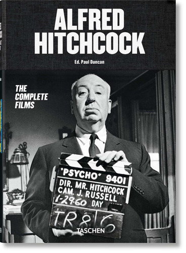 Alfred Hitchcock - The complete films, de Duncan, Paul. Editorial Paisagem Distribuidora de Livros Ltda., capa dura em inglês/alemão/francês, 2019