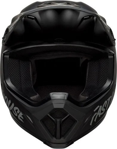 Capacete Bell Mx 9 Mips Fasthouse Matte Preto Cinza @# Tamanho Do Capacete 57-58m Cor Preto/cinza