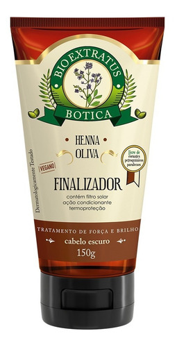 Finalizador Bio Extratus Botica Henna Oliva 150ml