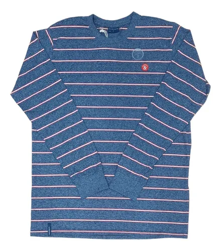 Remera manga larga rayada hombre new arrivals