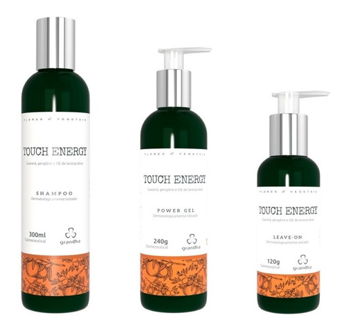 Kit Grandha Touch Energy Flores & Vegetais