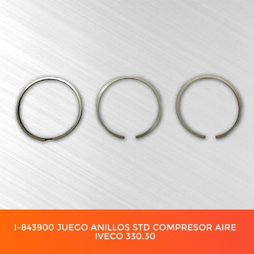 I-843900 Juego Anillos Std Compresor Aire Iveco 330.30