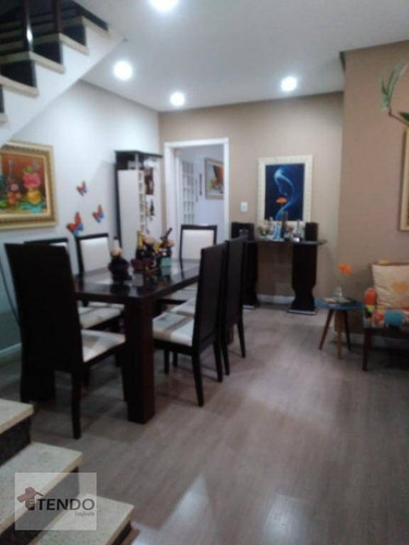 Imagem 3 de 30 de Imob01 - Sobrado 203 M² - Venda - 3 Dormitórios - 2 Suítes - Jardim Hollywood - São Bernardo Do Campo/sp - So0607