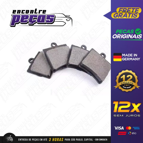 Pastilha Traseira Mercedes C180 2000-2002 Original