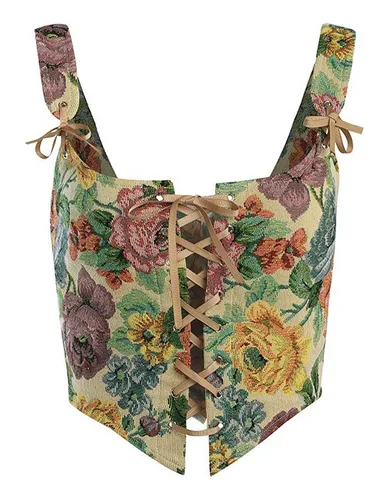 Blusas cortas online aesthetic