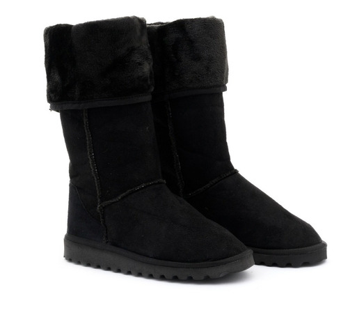 Imagen 1 de 6 de Bota Corderito Pantubota Gamuza Livianas Invierno Mujer