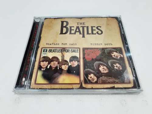 Beatles For Sale/rubber Soul, Beatles - Cd 2000 Rusia Nm