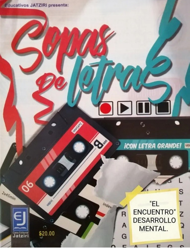 Paquete Especial De Sopas De Letras, 35 Ejemplares.