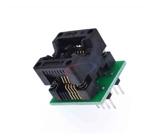 Imagem 3 de 4 de Adaptador Gravador Eprom 150mil 24xx Smd Soic8 Sop8 Ch341a