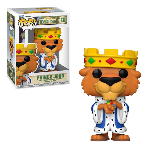 Funko Pop! Disney Robin Hood Prince John #1439 Original 