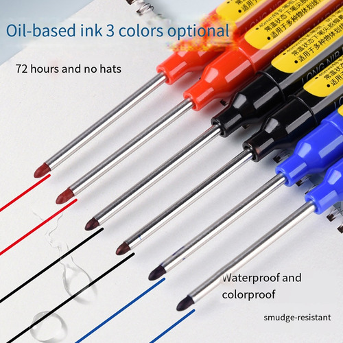 Suministros De Microdelineador De Ojos Black Fine Line Para