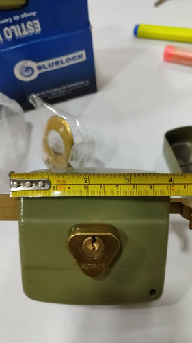 Cerradura Sobreponer Puerta Reja Hierro Izquierda Derecha